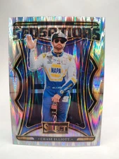 2025 Panini Select NASCAR Racing Sensations Insert #7 Chase Elliott Flash Prizm