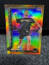 2025 Topps Series 1-First Pitch Carl Radke #FP-6 Gold /50 Pittsburgh Pirates!🔥