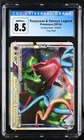 CGC 8.5 Rayquaza & Deoxys LEGEND 89/90 2010 Undaunted Ultra Rare Pokemon Card