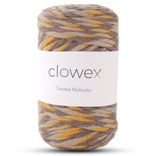 Multicolored Cotton Combed Macrame String 5mm, Rainbow Colorful Macrame TM04