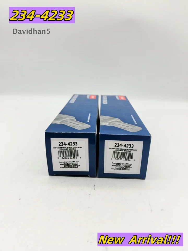 2Pcs Downstream DENSO Oxygen Sensor Fits 234-4233 for 03-08 Toyota Corolla 1.8L Foto 2 de 4