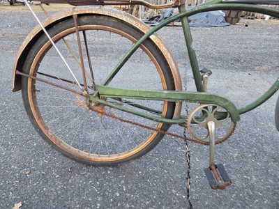 1968 schwinn panther slimline 26” campus green vintage Bicycle | eBay
