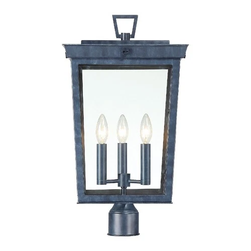 Crystorama Lighting - Three Light Outdoor Lantern Post - Outdoor Lantern Post - - Picture 2 of 4