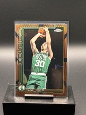 2025-26 Topps Chrome #14 Sam Hauser Basketball Refractor
