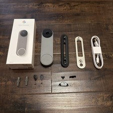 Nest Doorbell Battery - Smart Wi-Fi Video Doorbell Camera - Ash