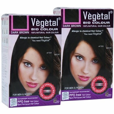 Bio Colour Experience Dark Brown Hair Color Unisex, Ammonia-Free, PPD-Free, 1...