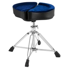 Ahead Spinal-G 4-Leg Saddle Drum Throne Blue