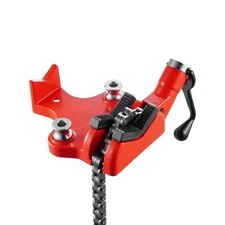 NEW VEVOR Heavy-Duty Pipe Chain Vise,1/4"- 6"Pipe Capacity,28"Rugged Chain&Cast