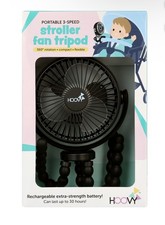 Hoovy Portable 3-speed rechargeable fan