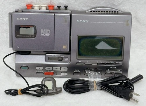 For Parts Sony MZ-R4ST Portable MiniDisc Recorder MD Walkman Station Player