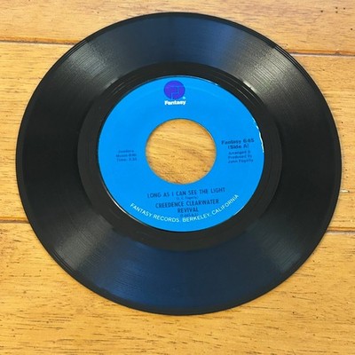 Creedence Clearwater Revival Long As I Can See Light 7'' Single 1970 Fantasy Rock