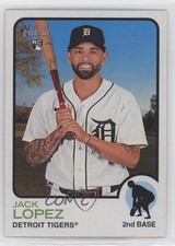 2022 Topps Heritage High Number Jack Lopez #606 06p8