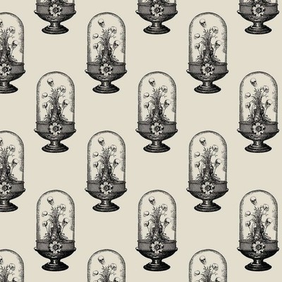 Michael Miller - Boo-Tiful - The Bell Jar - Cream, Fabric by the Yard