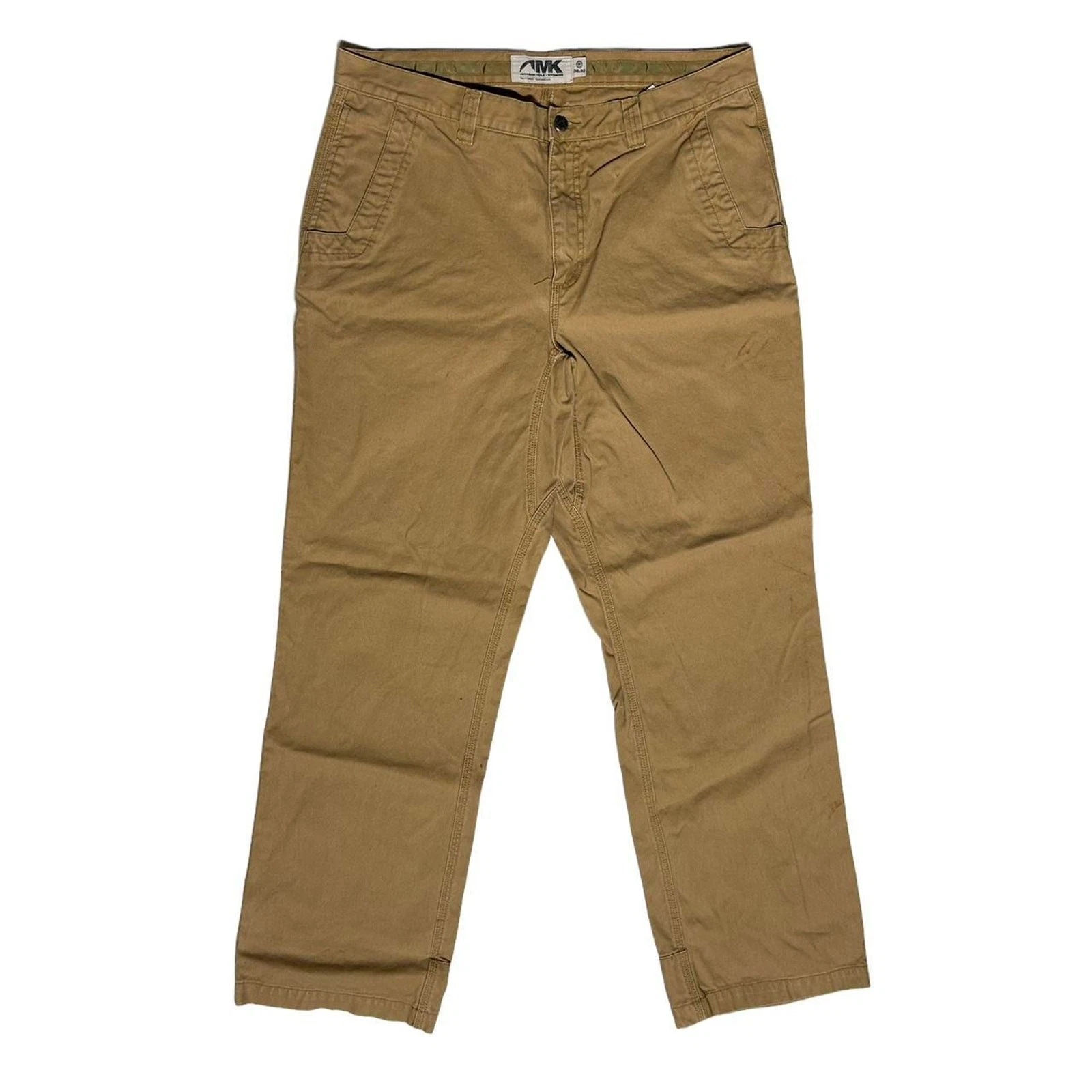 Mountain Khakis Signature Pant Canvas Utility Yellowstone Khaki Hiking Pants 37"