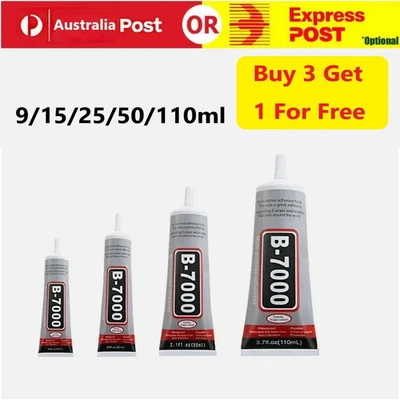 Rhinestone Glue Multi-purpose B-7000 B7000 Adhesive Jewelry Nails Glass Phone AU - image 1 of 4