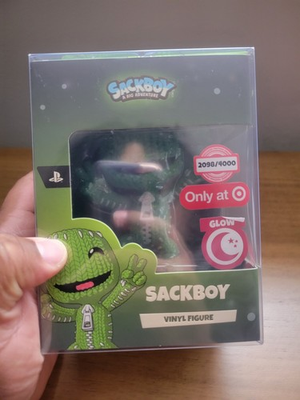 #ad Youtooz PlayStation Sackboy Glow In The Dark Target Vinyl 2098 4000 IN HAND $68.99