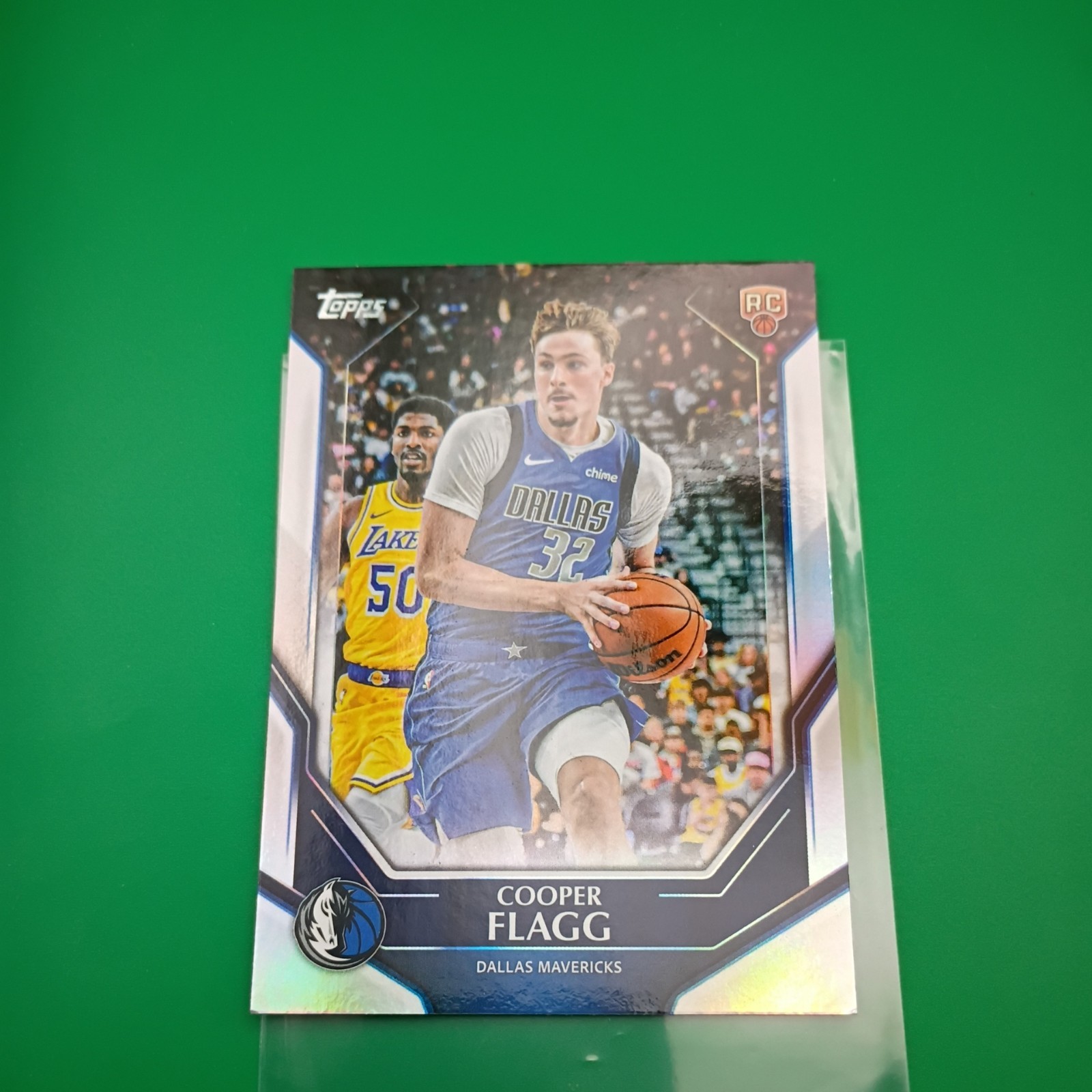 2026 Topps Rainbow Foil Rookie Cooper Flagg NBA-6 Dallas Mavericks Basketball