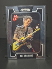 2025 Panini Prizm The Rolling Stones #24 Silver Base KEITH RICHARDS
