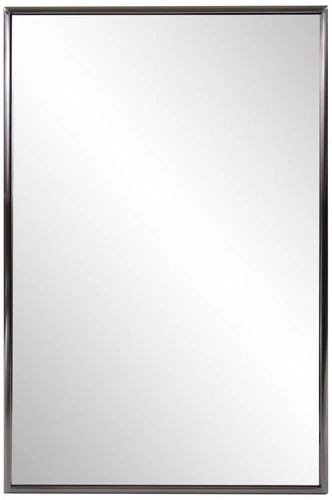 Howard Elliott Yorkville Titanium 24" x 36" Wall Mirror - Picture 2 of 6