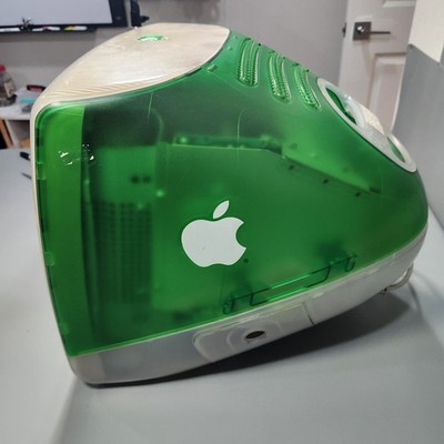 Apple iMac G3 Lime 333MHz M4984 96MB RAM 6GB All-in-One Vintage
