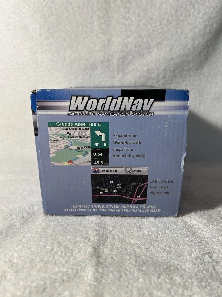 Worldnav Satellite Navigation System Teletype GPS Portable 3300 Model  - Image 3 of 4