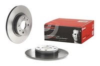 2X Bremsscheibe Prime Line - Uv Coated Brembo 08.5086.11 FüR Fiat Alfa 500 Panda