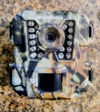WOSPORT MINI TRAIL CAMERA 1080P HD WILDLIFE SCOUTING  CAMERA WITH IR