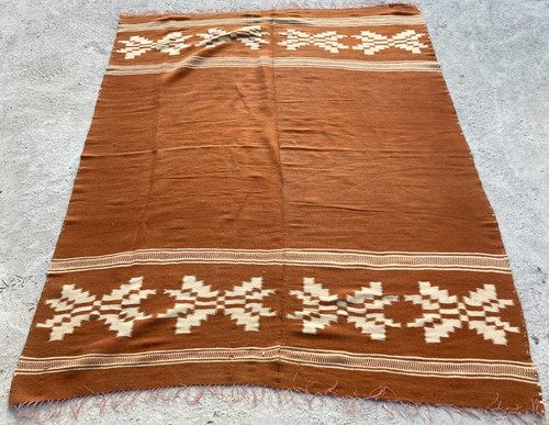 Vintage Handmade Traditional Beautiful Floral Kilim Floor Rug Carpet 175x135 cm