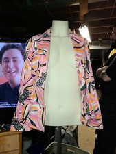CLASSIQUES ENTIER Jacket - Size L- pinks - Cotton spandex- -lkngSlv