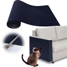 Cat Scratch Pads for Indoor Cats - 100" x 15.8" Trimmable Self-Adhesive Couch...