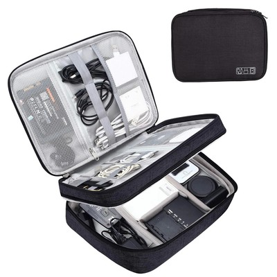 Cable Storage Bag Waterproof Digital Electronic Accessories Organizer Portable