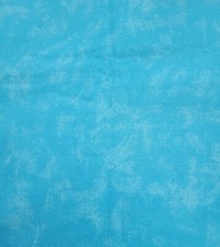 Cotton Quilt Craft Aqua Blue Distressed Fabric By The Yard
