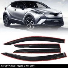 Window Visors For Toyota C-HR CHR 2017 2018 2019 2020 Vent Sun Shade Rain Guard