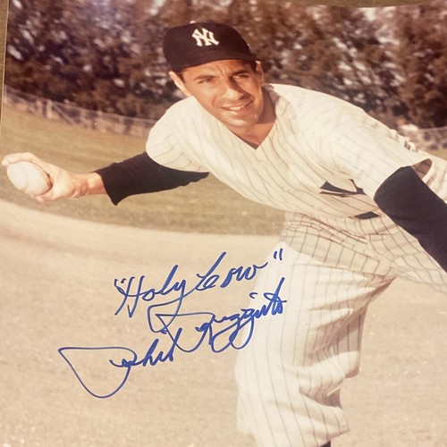 Phil Rizzuto Signed Autograph 8 x 10 Photo New York Yankees “Holy Cow” authentic - Picture 2 of 3
