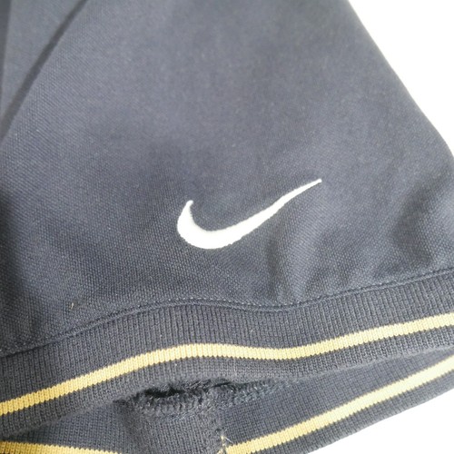 Nike Golf Polo Shirt Mens Large Nvy Blue Performance Short Sleeve Golfing Casual - Picture 10 of 16