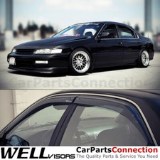 Wellvisors Window Visors 94-97 For Honda Accord Sedan Sun Visors Deflectors