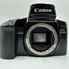 Canon Eos Elan 35mm SLR Film Camera For Parts Or Repair