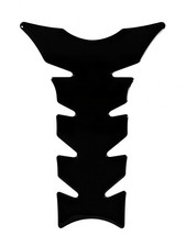 Motorrad Tankpad 3D Aufkleber - Uni Schwarz Lackschutzfolie Tankschutz : Form 18