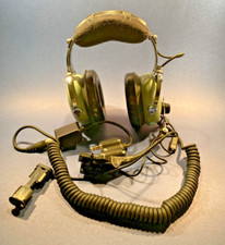 David Clark Headset C130 Enc Headset 4096g-01 W/adaptor Cord &amp; Ml-8 Mike Lite