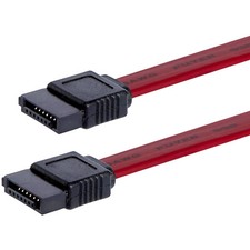 StarTech.com 12in SATA Serial ATA Cable - SATA cable - Red LOC. J1F 