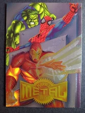 1995 Fleer Marvel Metal Base Set Singles, Spider-Man, Venom, Deadpool, You Pick!