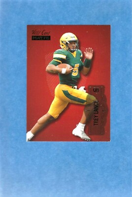 2021 Wild Card Matte TREY LANCE 49ers Red Parallel Rookie Card LBC