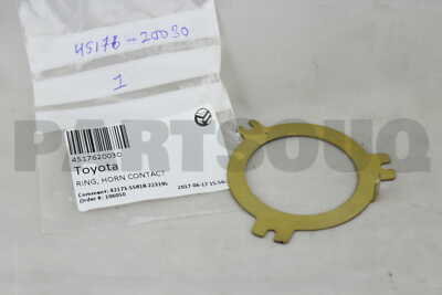 4517620030 Genuine Toyota RING, HORN CONTACT 45176-20030 | eBay