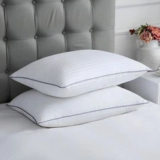 Pillow Protectors King Size  100% Cotton 20x36In Pack Of 2
