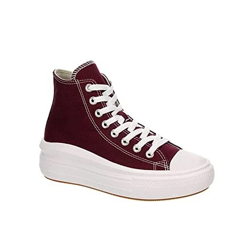 Scarpe casual Converse Chuck Taylor All Star donna US 6 tela bordeaux GBNC688