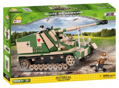 german Sd.Kfz.164 Nashorn 580 bricks scale 1:28 COBI  2517 VERY RAR set MODEL !