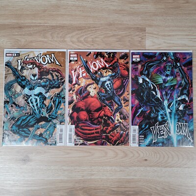 Venom #6-8 LGY 206-208 1st Print Cover A Marvel Comics 2022 Variants - Lot of 3
