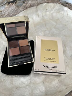 GUERLAIN Ombres G Eyeshadow Quad 258 WILD NUDES NEU FULL COMPACT
