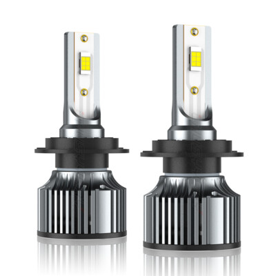 Pair H7 LED Headlight Bulbs Kit 6500K for Kawasaki Ninja 1000