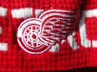 "DETROIT REDWINGS" Men's NHL Reebok Adult Player Knit Red Hat OSFM Retail $26.99 — photo 3